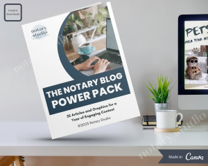 Notary Blog Power Pack