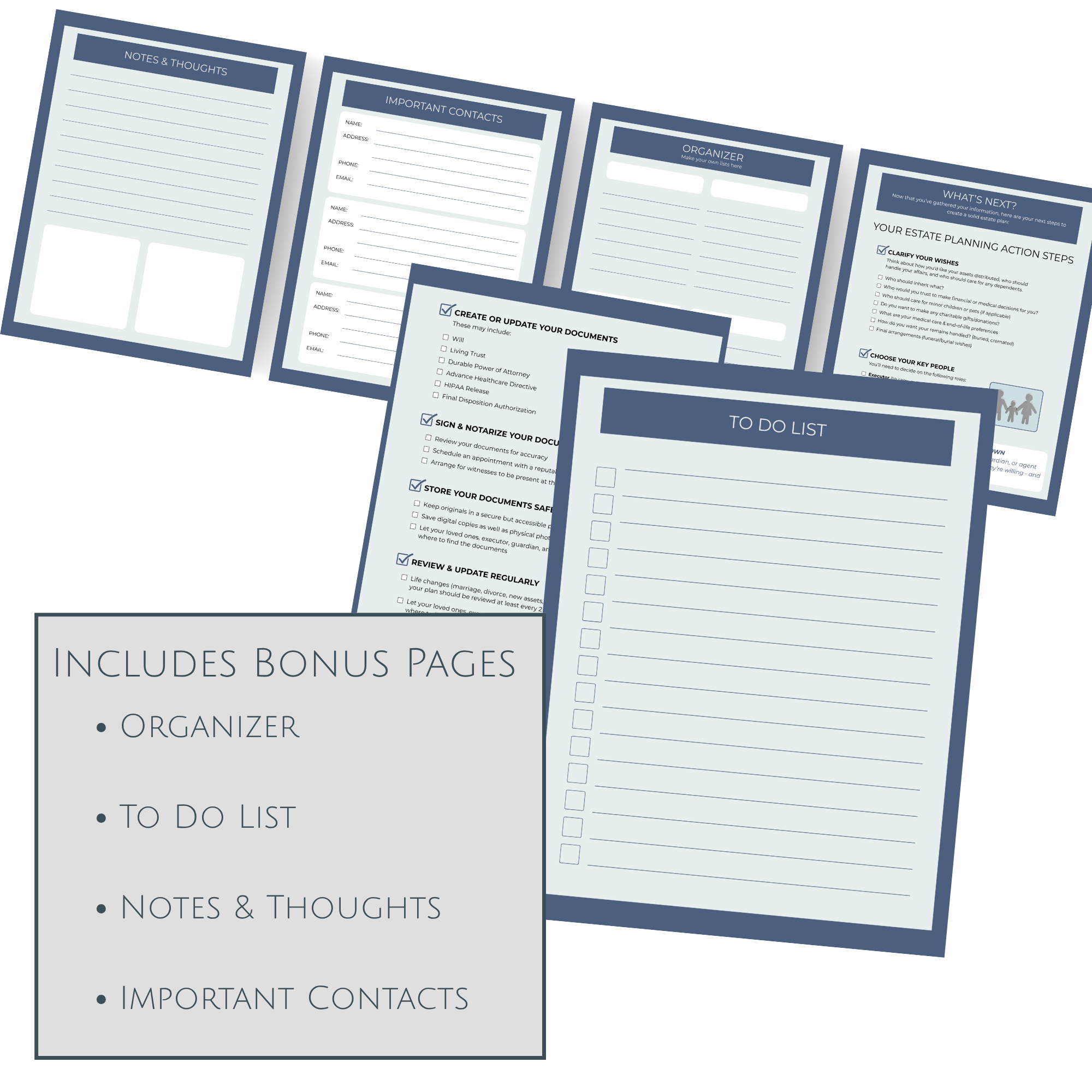 Estate Planning Starter workbook