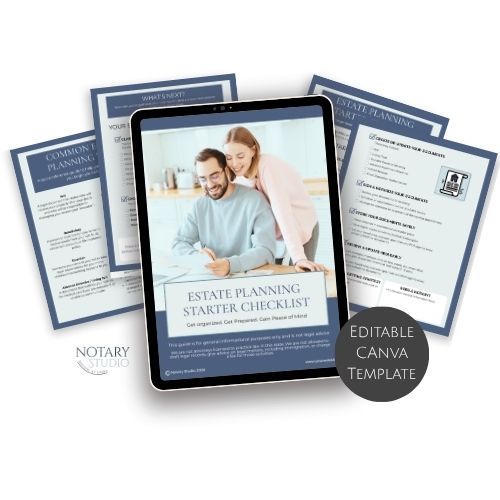Estate Planning Starter Workbook Estate Planning Starter Workbook
